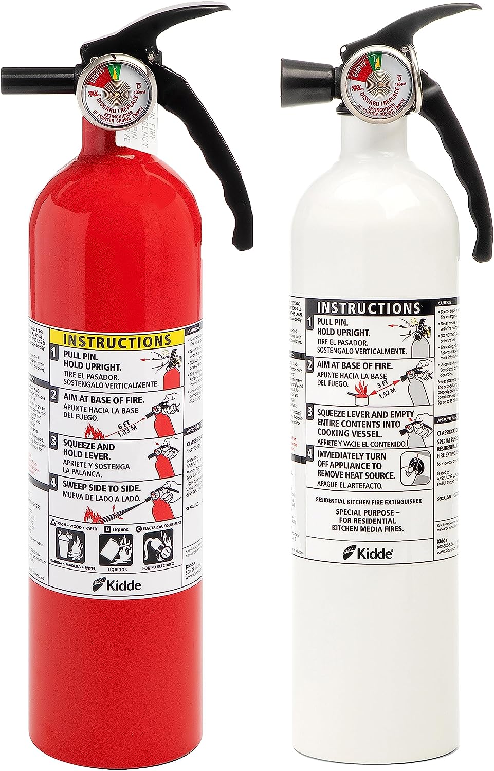 Kidde FA110G RESSP Basic Kitchen Fire Extinguisher 